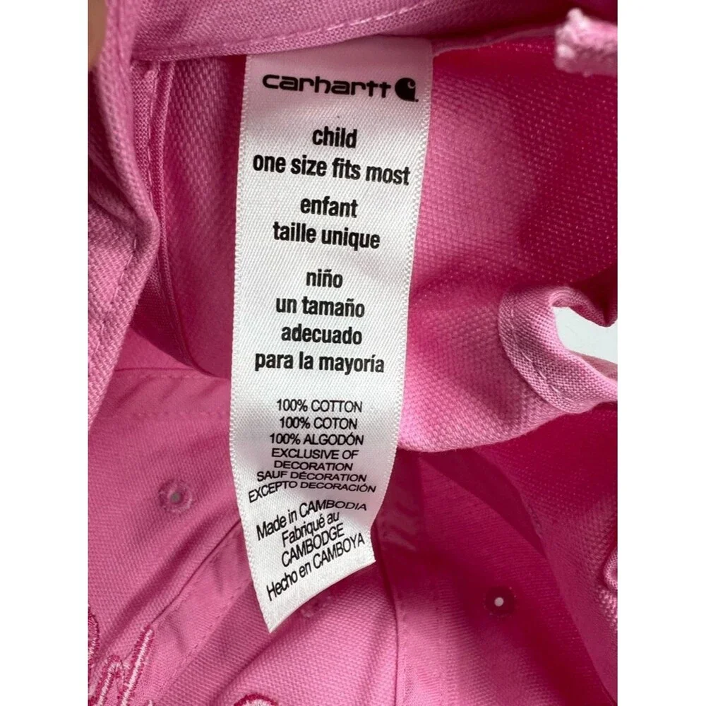 Carhartt Pink Child Size Hat